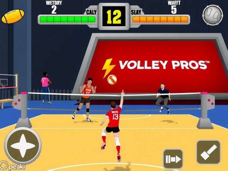 Peak Volley Pros gameplay screenshot